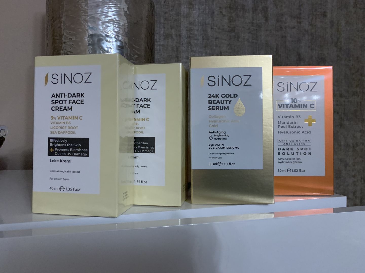 Customer photo review of Dark Spot Set