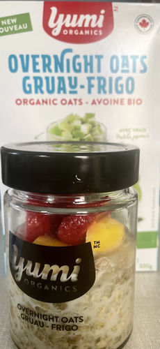 Customer photo review of Matcha Green Apple Overnight Oats