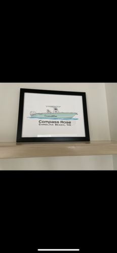 Customer photo review of Custom Boat Illustration