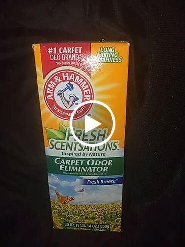 Customer video review of Arm & Hammer Fresh Scentsations Carpet Odor Eliminator, 30oz (Pack of 3)