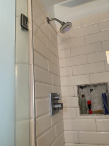 Customer photo review of The Shower Buddy™