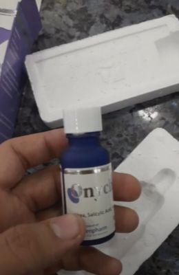 Customer photo review of Onychonil Nail Paint