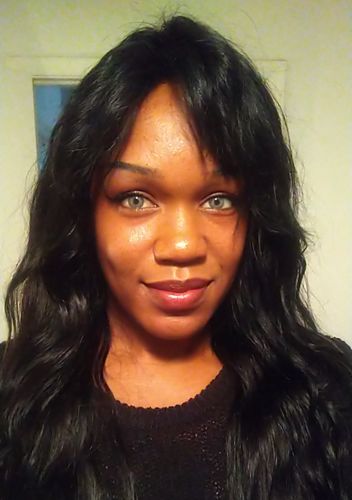 Customer photo review of SL70 Gray Contact Lenses(12 months wear)