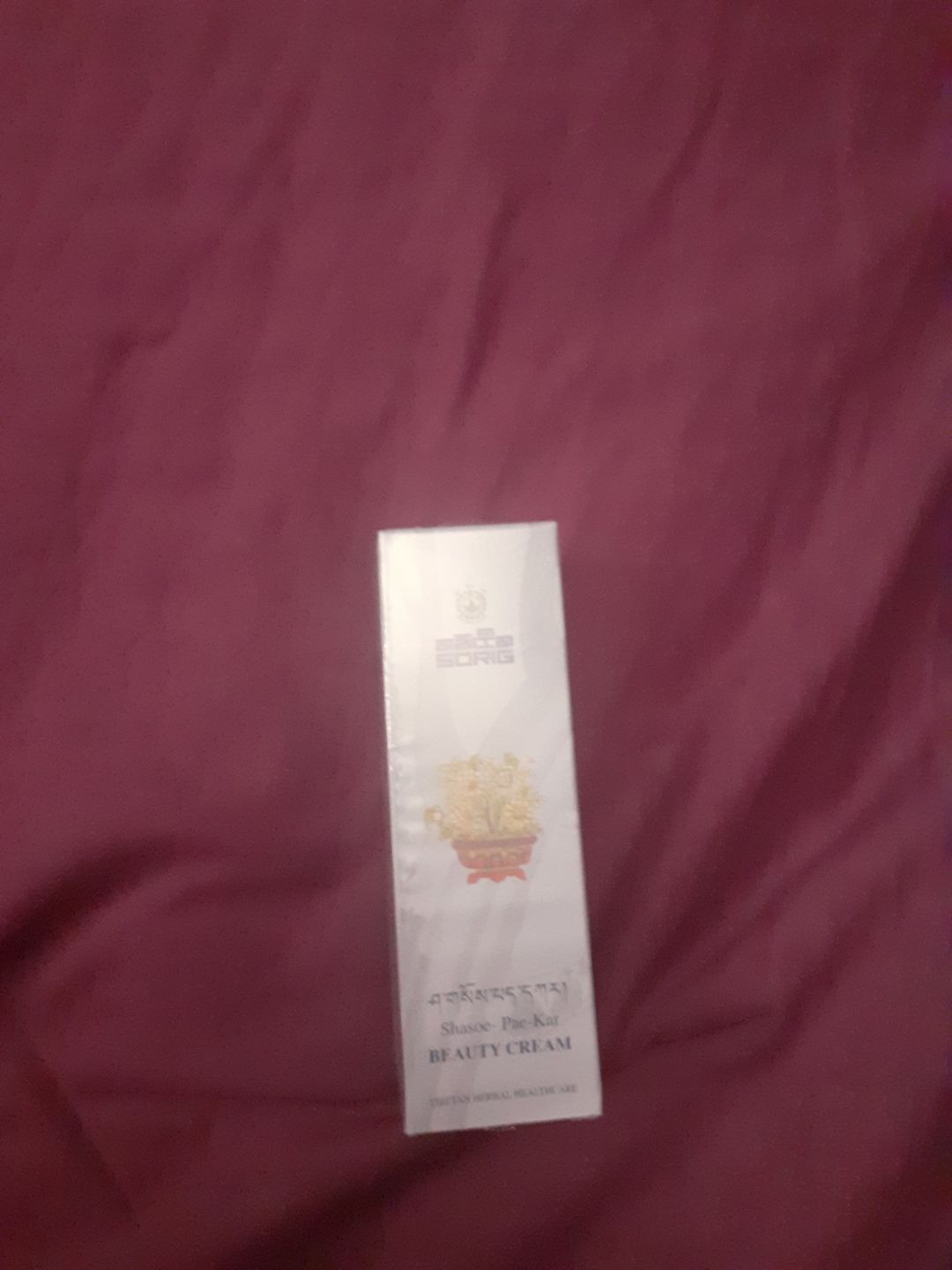 Customer photo review of Crème Tibétaine | Beauté du Visage | Sorig SHASOE-PAE-KAR