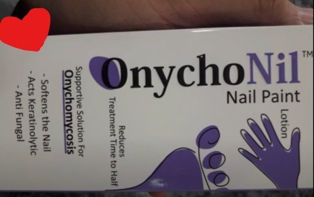 Customer photo review of Onychonil Nail Paint