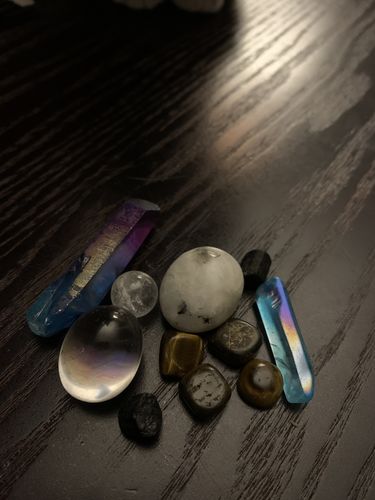 Customer photo review of Black Tourmaline Chip
