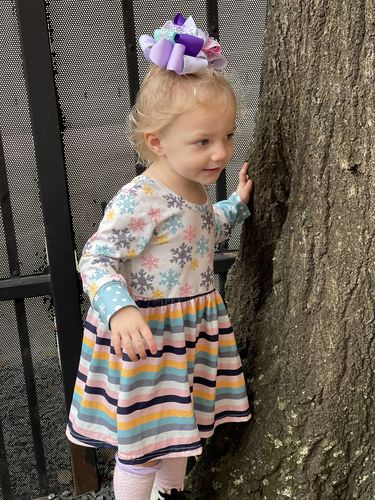 Customer photo review of "Pretty Little Snowflakes" [Everyday Collection] Dress