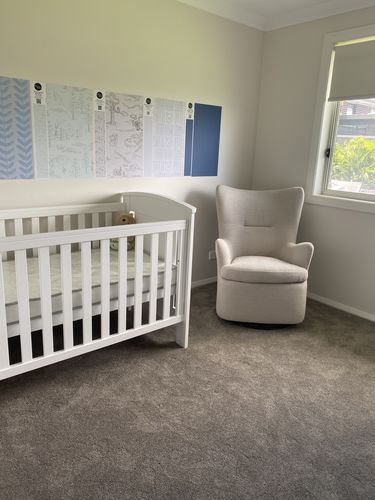 Customer photo review of Disney Winnie the Pooh Moments in the Woods Wallpaper