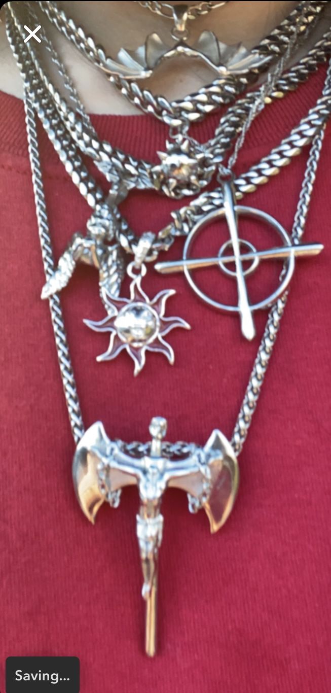 Customer photo review of DEATHWING PENDANT