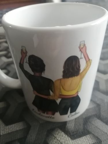 Customer photo review of Besties - Mug personnalisé