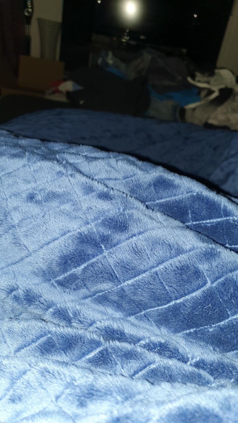 Customer photo review of Gravity Blanket - verzwaringsdeken