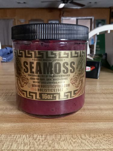 Customer photo review of The Wellness Trio SeaMoss Gel Combo