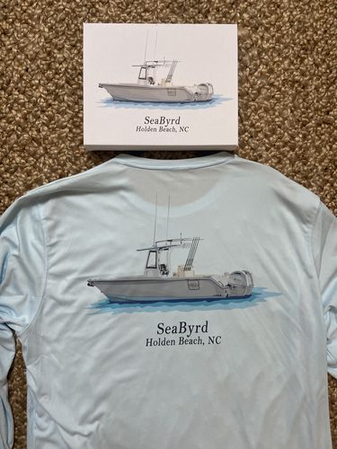 Customer photo review of Custom Digital Boat Artwork