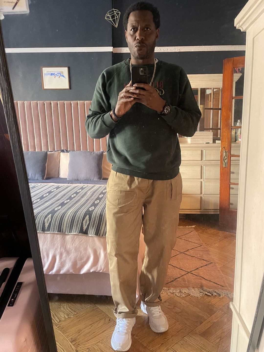 Customer photo review of 1943 British Army KD & JG Gurkha Bermuda Pants - Olive