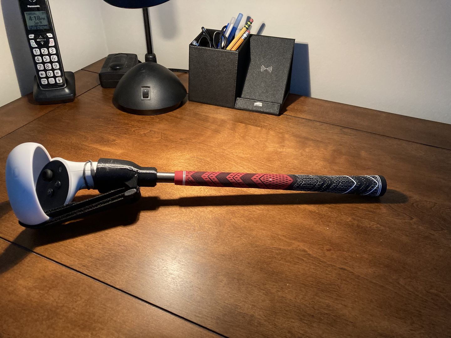 Customer photo review of DriVR - VR Golf Club Handle Accessory - Rift S, Oculus Quest 2, Reverb G2