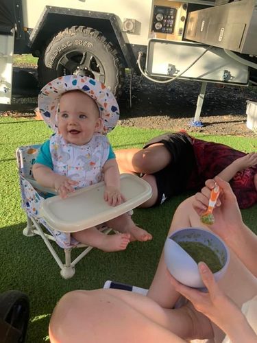 Customer photo review of Charlie baby chair v2