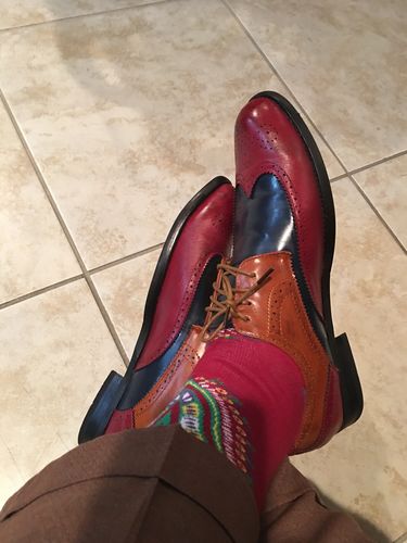 Customer photo review of The Classic Afrisocks Collection