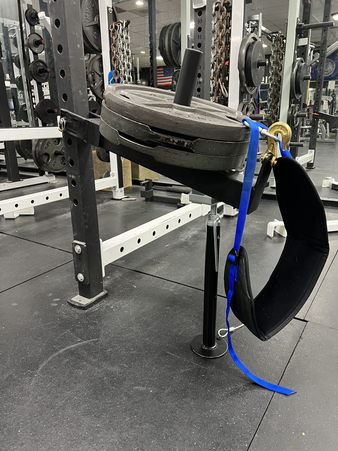 Customer photo review of Belt squat attachment