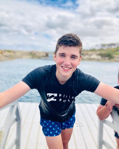 Customer photo review of Burleigh Blue Shorts