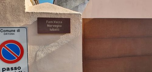 Customer photo review of Targhetta nomi e testi modello Stencil Horizontal