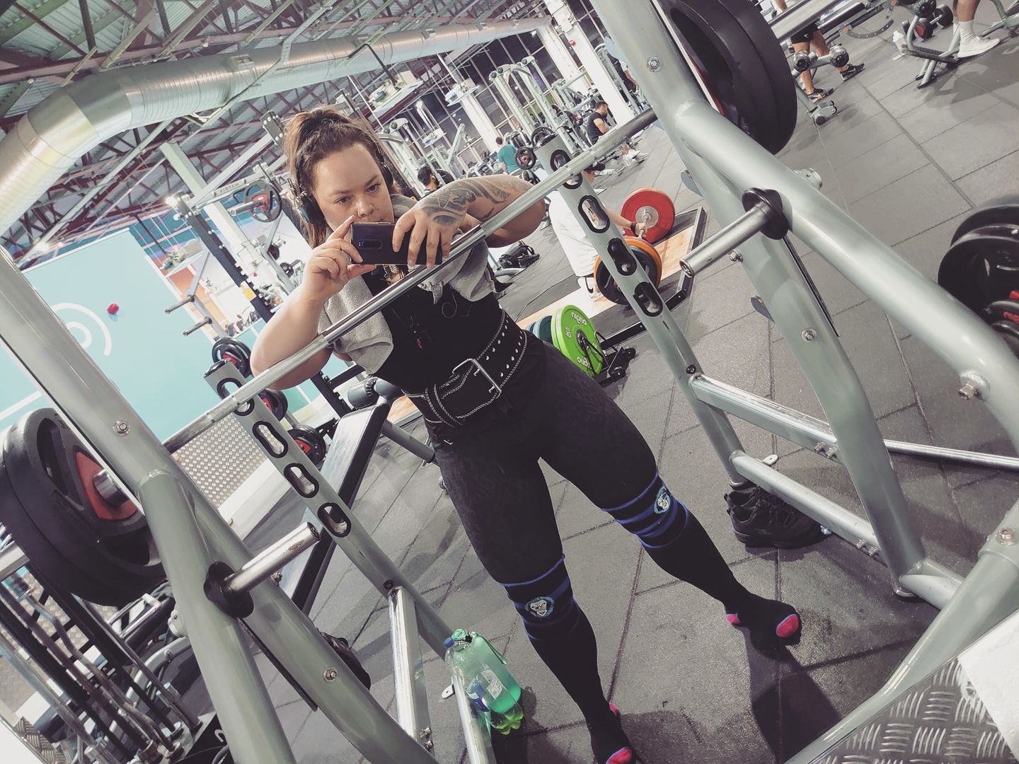 Customer photo review of Strength Shop 10mm Double Prong Belt - IPF Approved - Black **SHIPS Jan. 15th 2022**