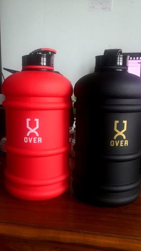 Customer photo review of [PRE-ORDER ONLY] Matte Black Flip Cap 2.2L Oversized Bottle