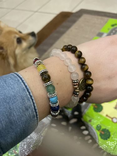 Customer photo review of Bracelet de "Protection" Œil de Tigre