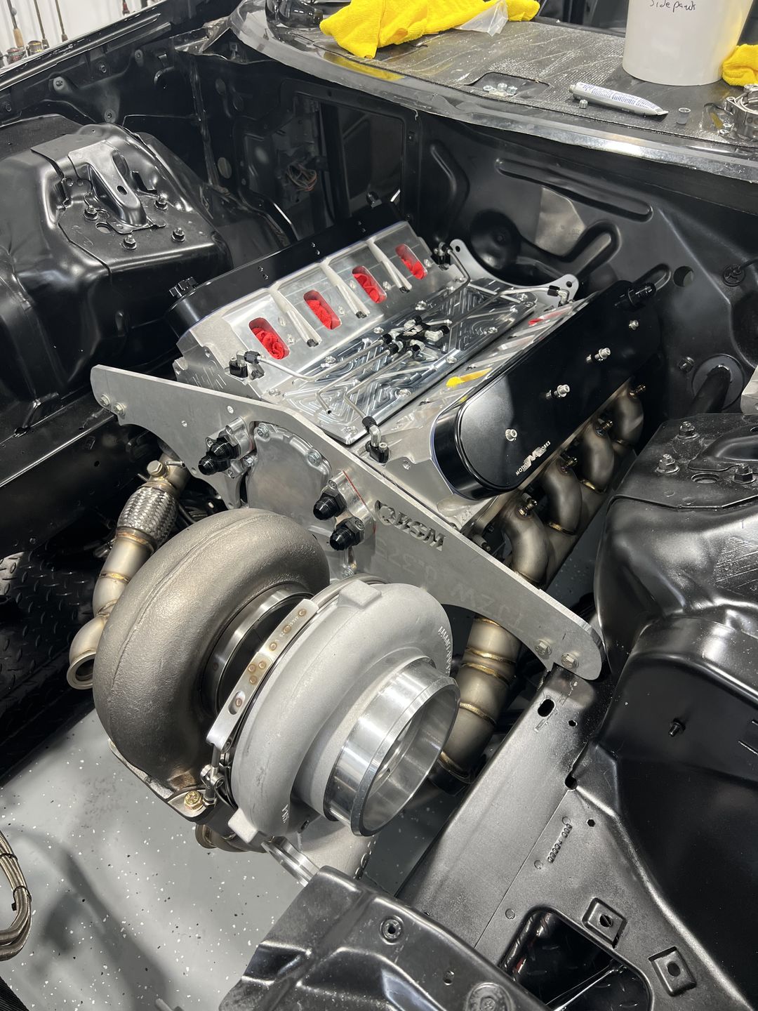 Customer photo review of Motion Billet Gen 4 LS Valley Cover - 10-10033