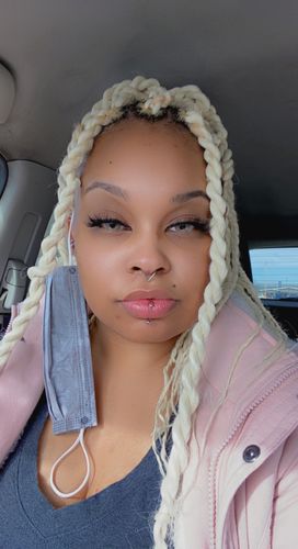 Customer photo review of Grace Gray Contact Lenses(12 months wear)