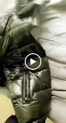 Customer video review of MEN MONCLER DOWN JACKET