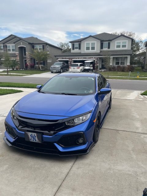 Customer photo review of Demon Grille for 16-18 Honda Civic Sedan/Hatchback