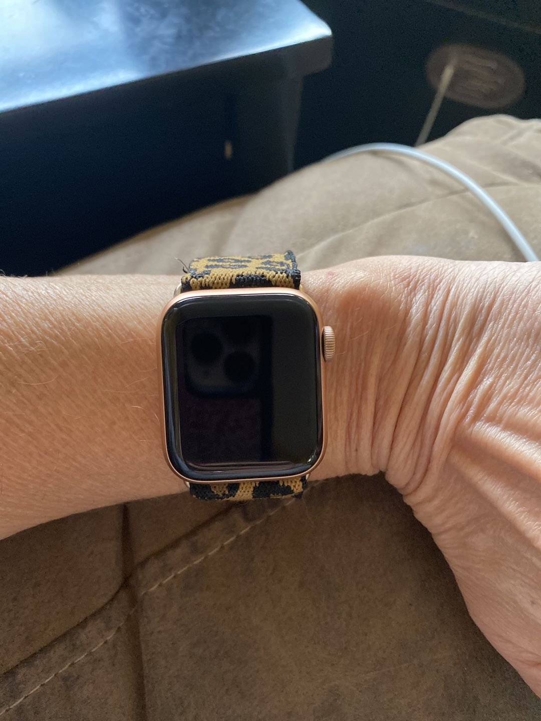 Customer photo review of Straton Stretchy Nylon Band (8 Colours)