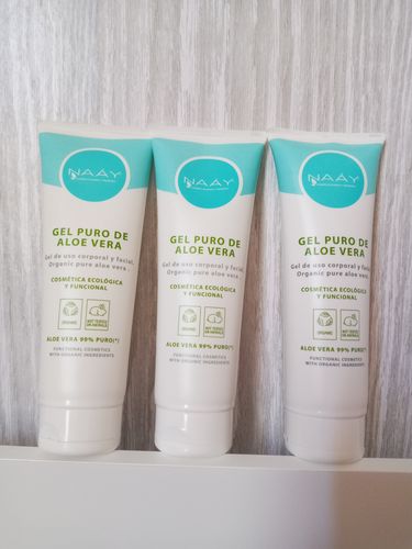 Customer photo review of Gel de Aloe Vera 2X1