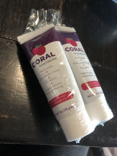 Customer photo review of 4 Ounce 4 Tube Special w/ Mouthwash