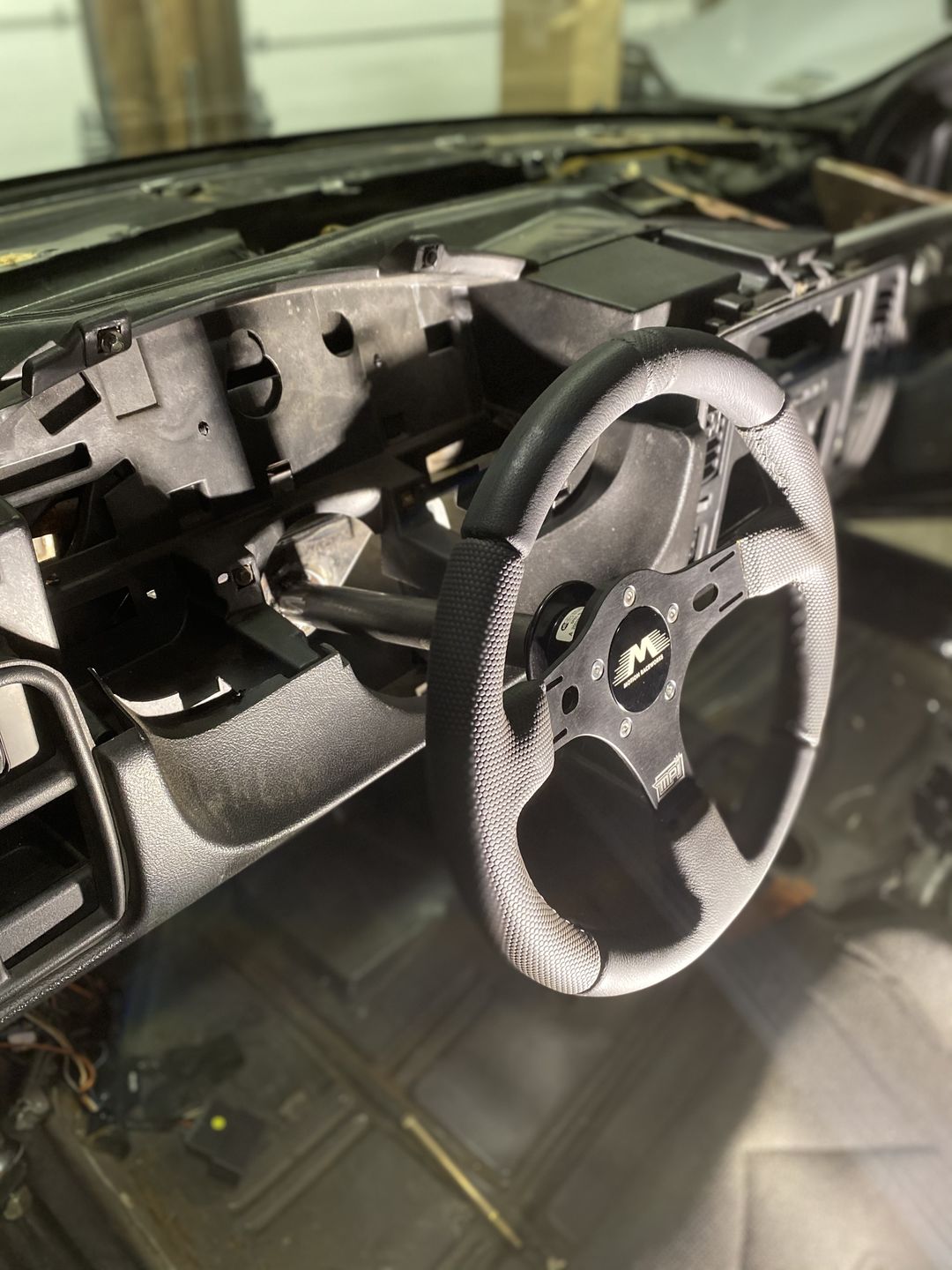 Customer photo review of Motion Raceworks DIY Lightweight Chromoly Steering Column Kit 15-210