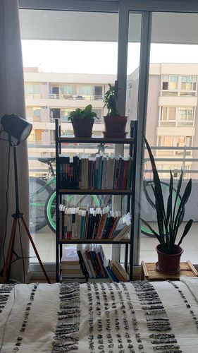 Customer photo review of Librero Escalera MIMA Negro