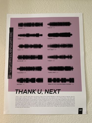 Customer photo review of "Thank U, Next"