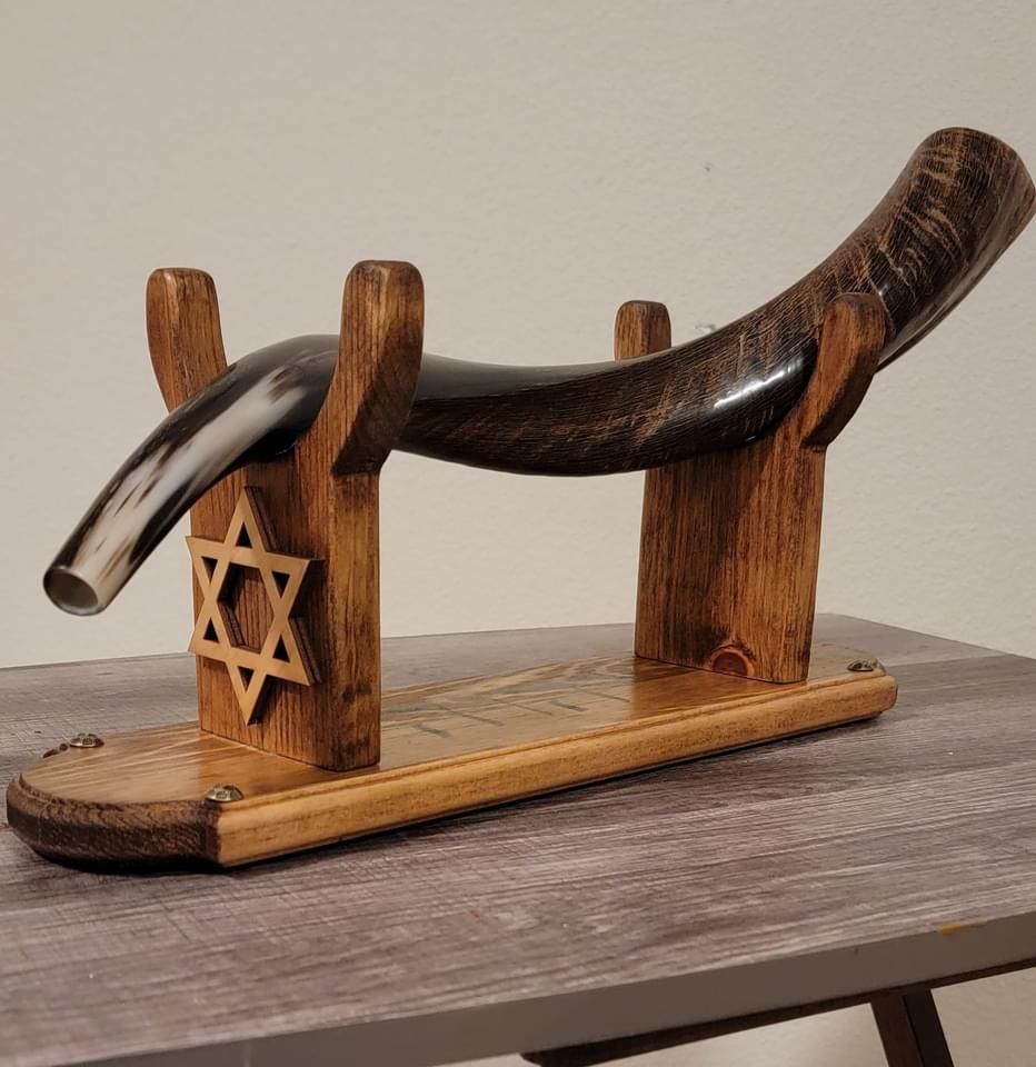 Customer photo review of Unfinished Wooden Star of David Israel Shape - Hanukkah - Craft - up to 24" DIY
