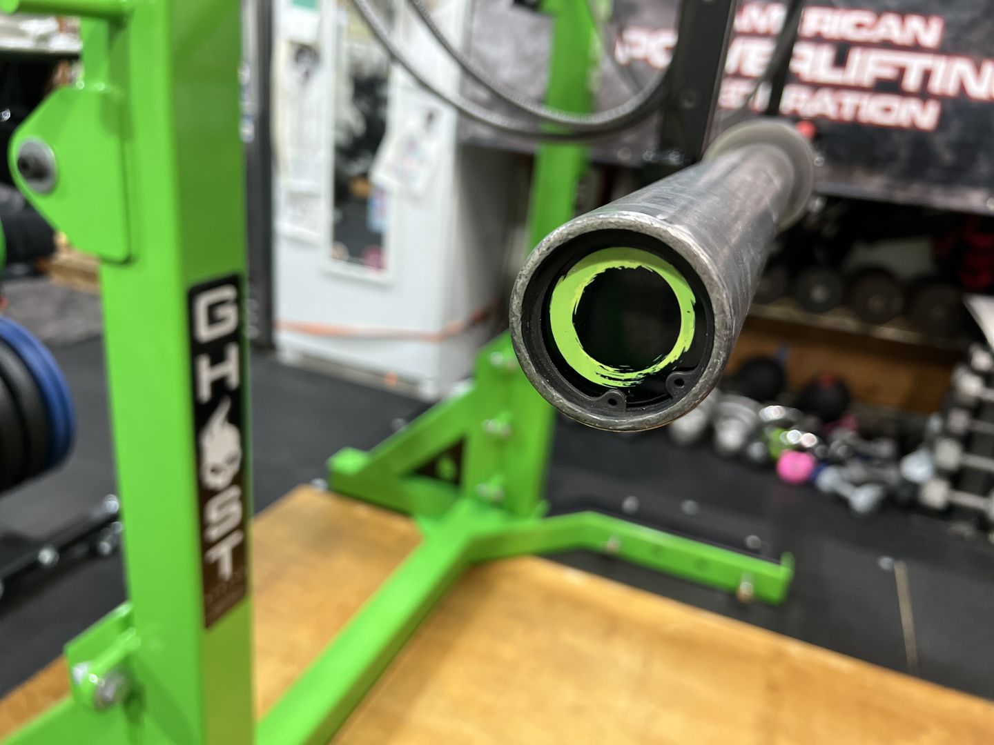 Customer photo review of Custom & or replacement barbell end caps