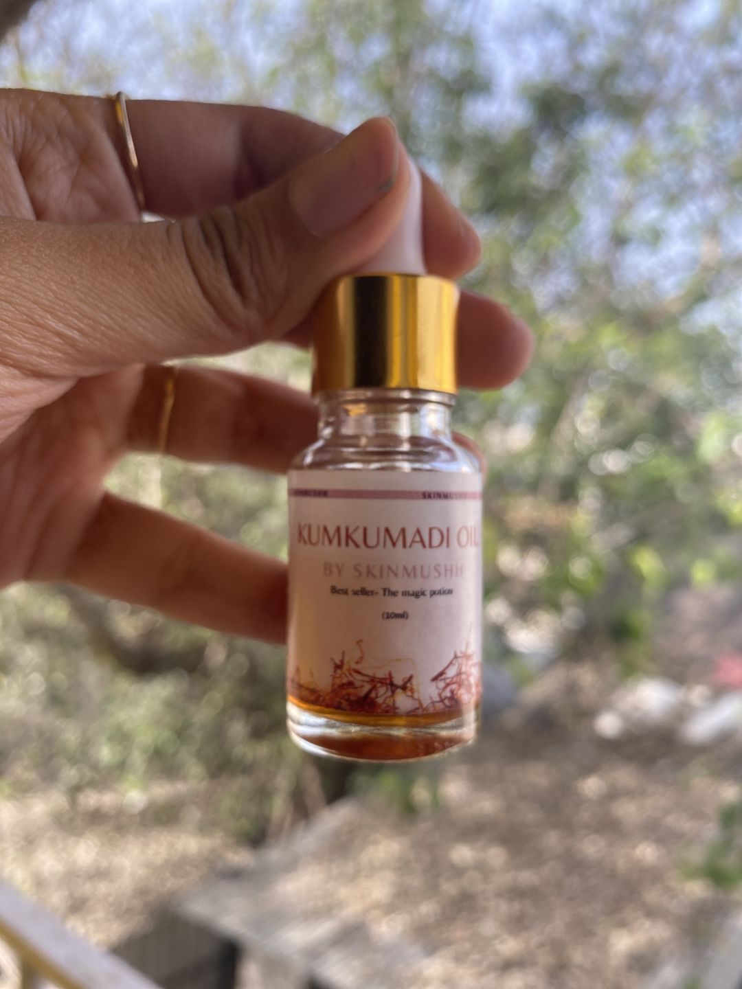 Customer photo review of Kumkumadi Oil