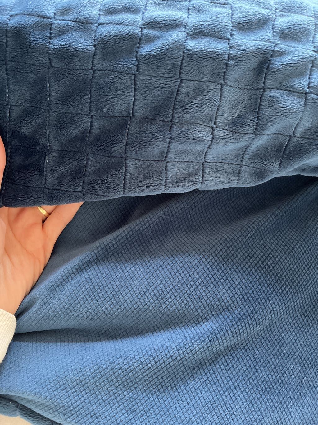 Customer photo review of Premium Balance Blanket