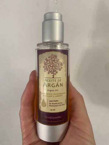 Customer photo review of Aceite de Argán 100% puro 50ml