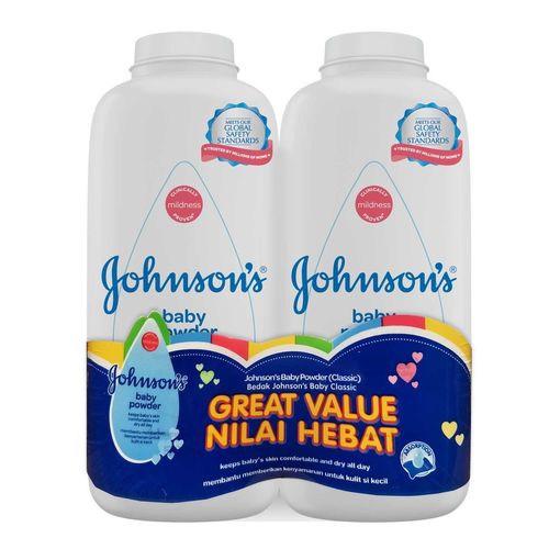 Customer photo review of Johnson & Johnson Baby Powder, 500gm