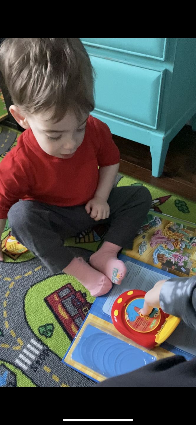 Customer photo review of Peony Pink Socks