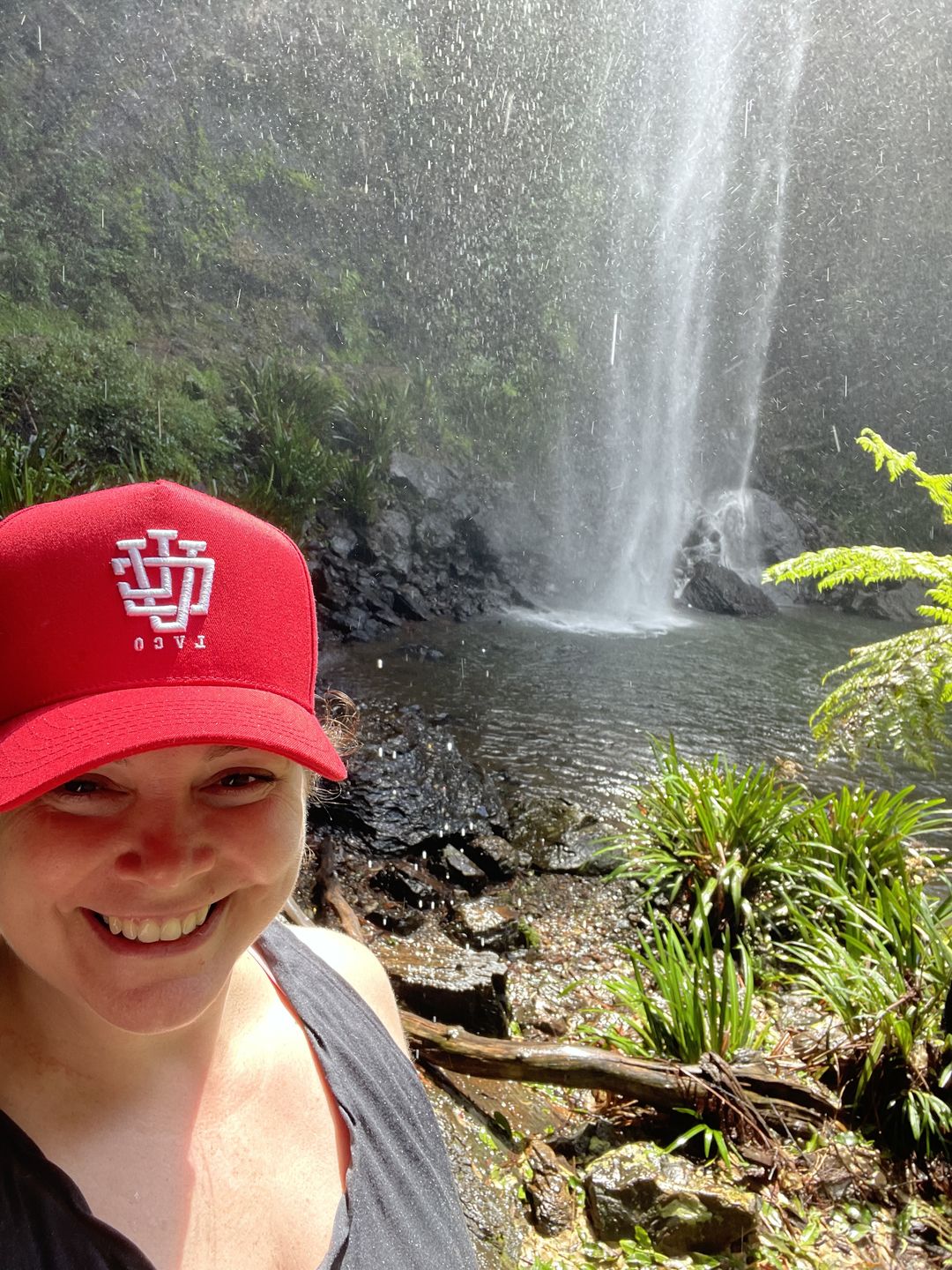 Customer photo review of Blood Red LVCO A-Frame Snapback
