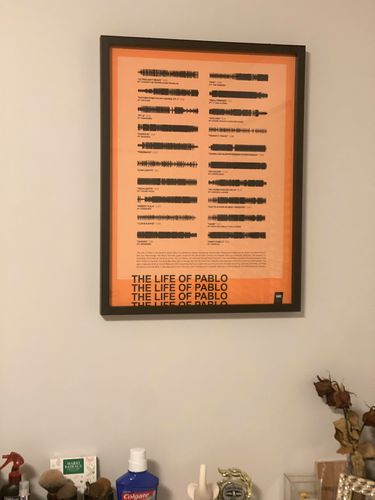 Customer photo review of "The Life of Pablo"