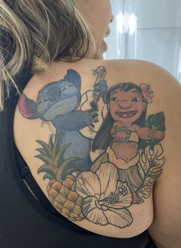 Customer photo review of Signature Tattoo Numbing Cream