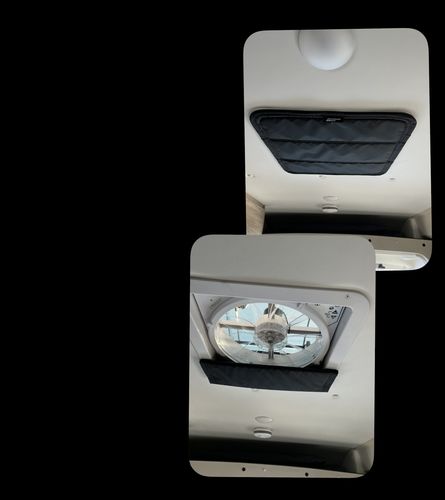 Customer photo review of Roof Vent Fan Insulated Cover
