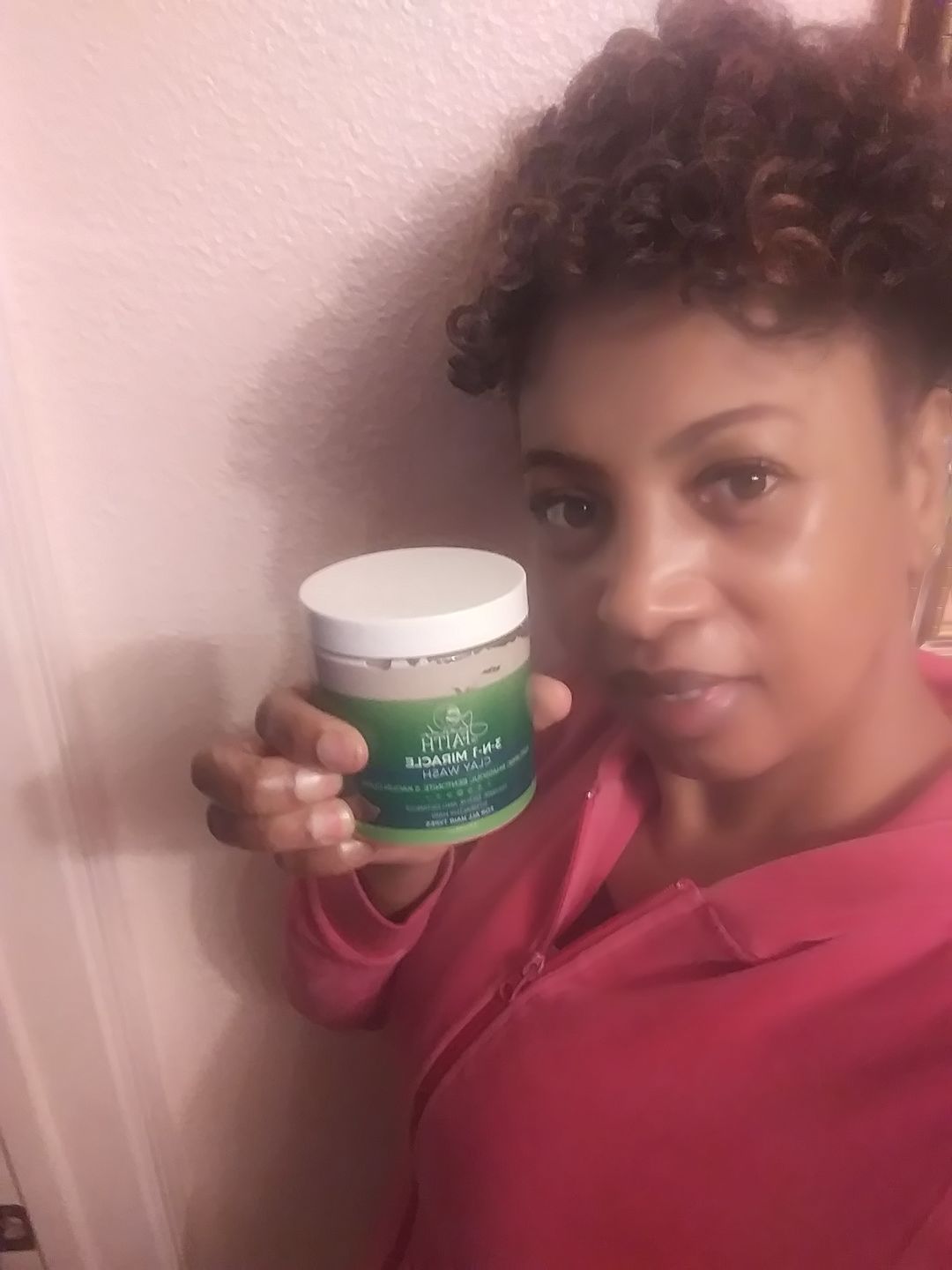 Customer photo review of Miracle 3-n-1 Clay Wash
