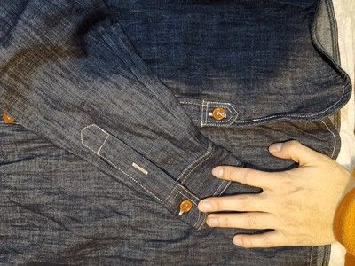 Customer photo review of 今大人気！海軍CPOデニムシャツ